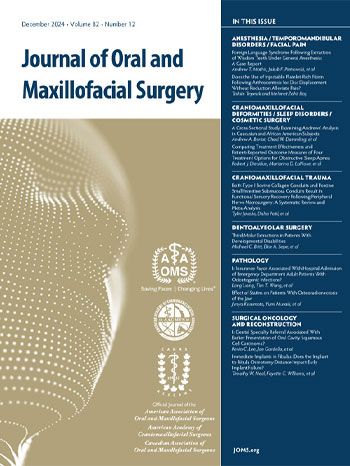 Journal of Oral and Maxillofacial Surgery (JOMS)